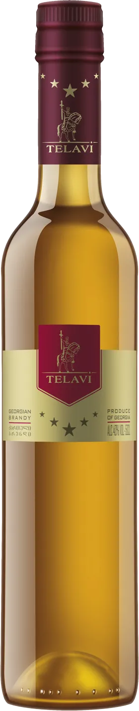 Изображение товара Телави 5 Звезды 0.5 л.