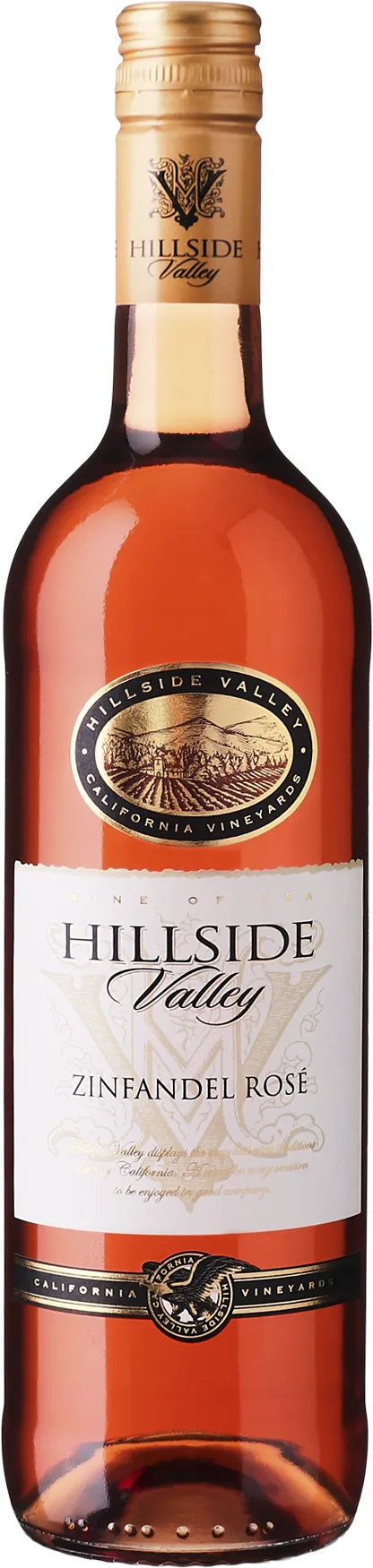 Изображение товара Zinfandel Rose, "Hillside Valeey", Taster Wine 0.75 л.