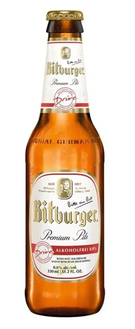 Изображение товара "Bitburger" Drive, Alkoholfrei 0.33 л.