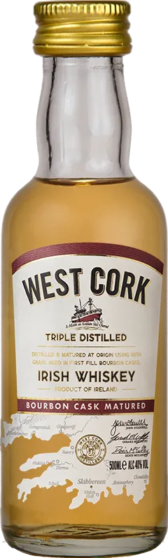 Изображение товара West Cork Bourbon Cask 0.05 л.