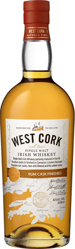 Изображение товара West Cork Single Malt Rum Cask Maritime 0.7 л.