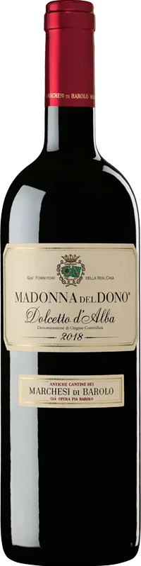 Изображение товара Marchesi di Barolo, Madonna del Dono, Dolcetto d'Alba DOC 0.75 л.