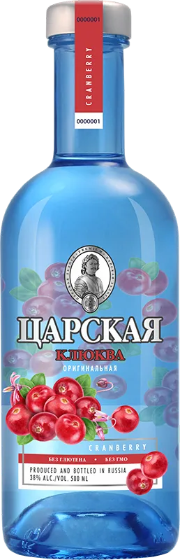 Изображение товара Настойка горькая "Царская Оригинальная Клюква" 0.5 л.