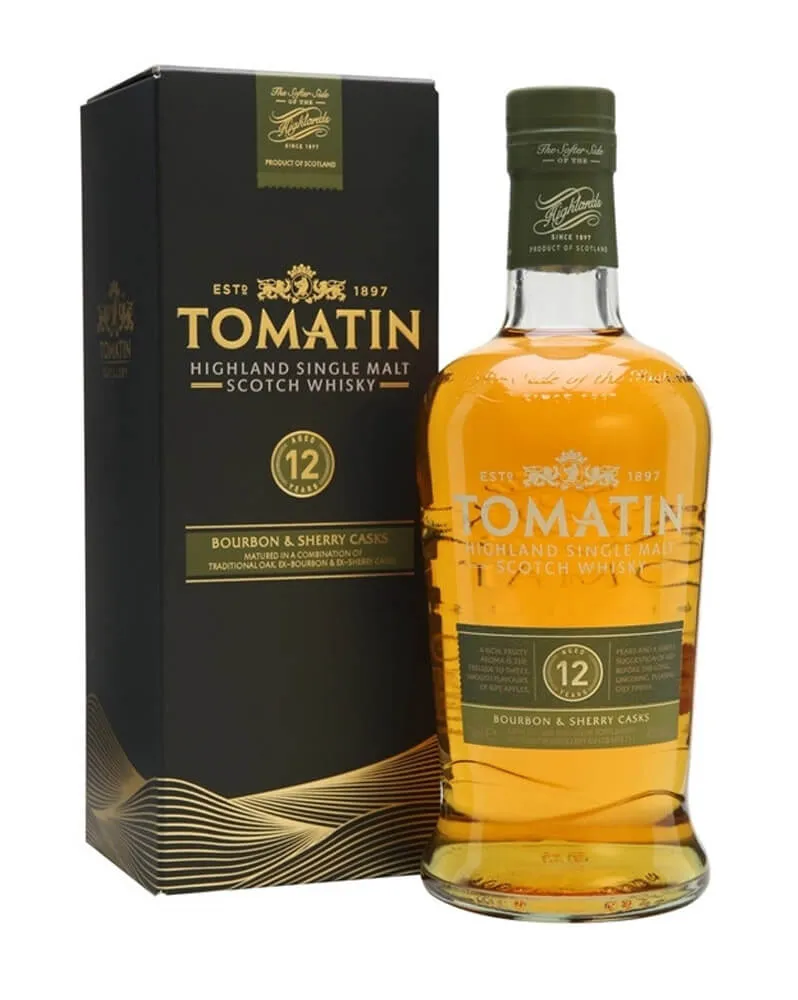 Изображение товара Tomatin 12 Y.O. 0.7 л.