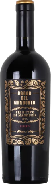Изображение товара Primitivo di Manduria Riserva Borgo del Mandorlo, Botter, Puglia 0.75 л.