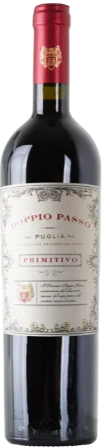 Изображение товара Primitivo, Doppio Passo, Puglia 0.75 л.