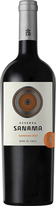 Изображение товара Carménère Reserva, SANAMA 0.75 л.