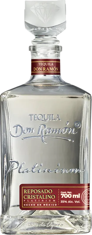 Изображение товара Tequila Don Ramón Reposado Cristalino Platinum 0.7 л.