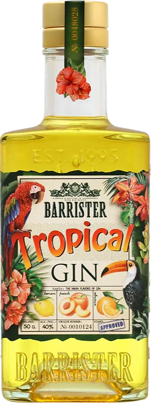Изображение товара Gin "Barrister Tropical" 0.7 л.