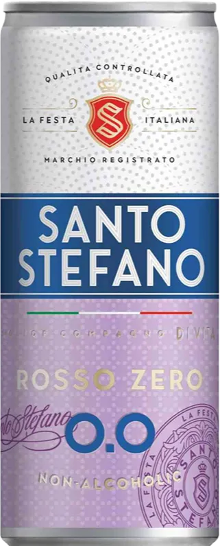 Изображение товара Santo Stefano, Rosso Zero 0.25 л.