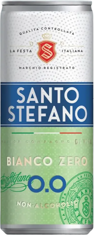 Изображение товара Santo Stefano, Bianco Zero 0.25 л.